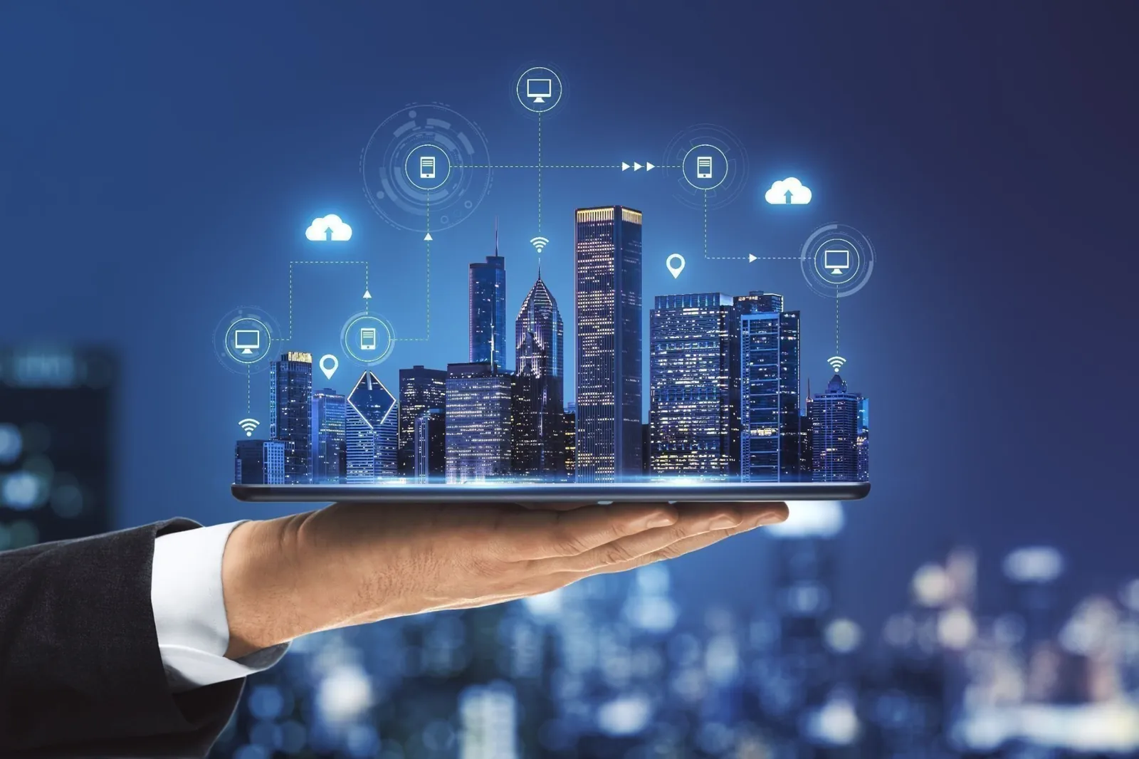 Connected smart city digital infrastructure